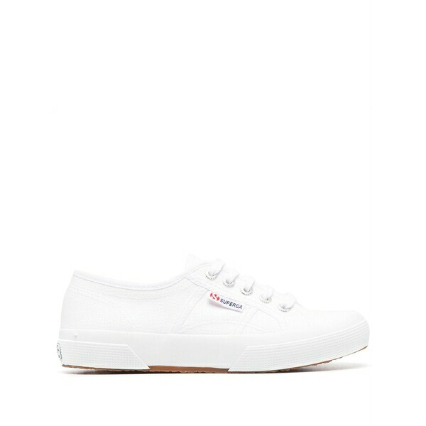 綴りかたガ メンズ スニーカー シューズ Low-top lace-up sneakers White