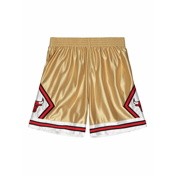 ミッチェル\u0026ネス メンズ 心地好いズボン下 ボトムス 75th nba chicago bulls 1997 swingman shorts Gold