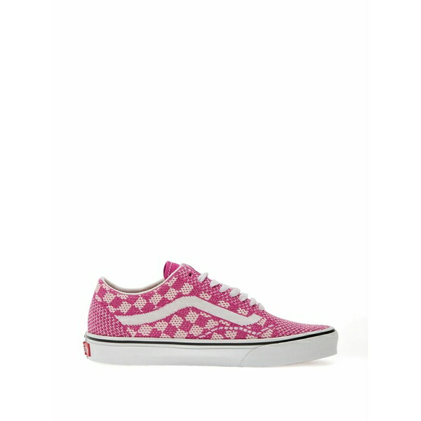 バンズ メンズ スニーカー シューズ Checkerboard old skool sneakers Pink