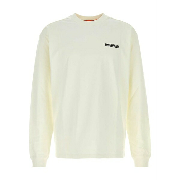ナパピリ メンズ ティーシャツ トップス Coldirai cotton t-shirt White