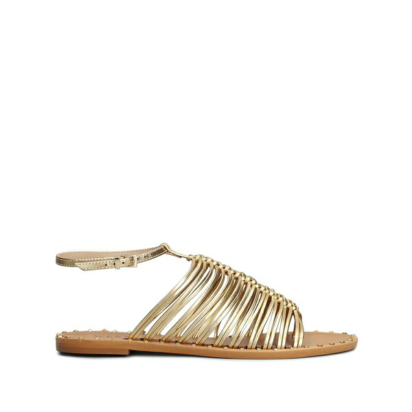 ワーナー レディース サンダル シューズ Strappy sandals Gold