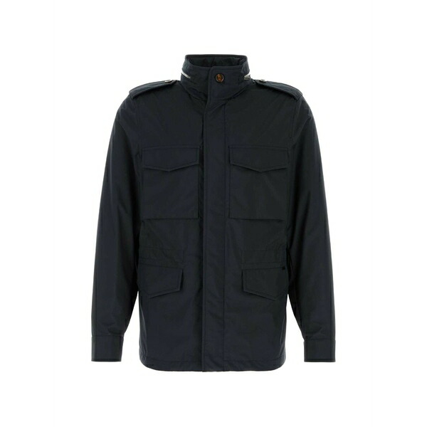 ムーレー メンズ 上衣＆上衣 アウター Denver pocket jacket Blue