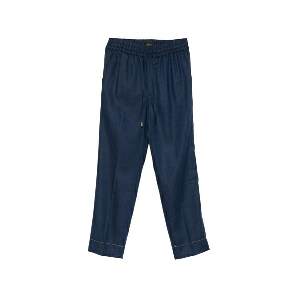 ブリオーニ メンズ カジュアルパンツ ボトムス Drawstring trousers Blue|asty
