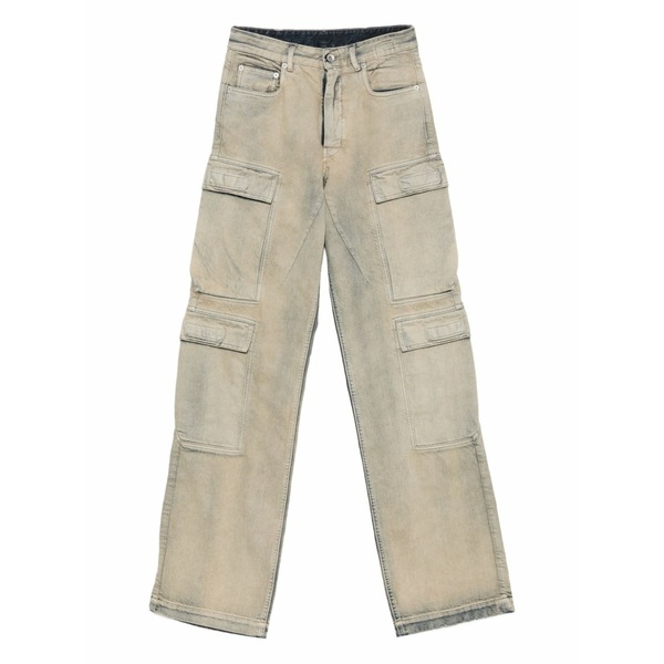 リックオウエンス レディース デニムパンツ ボトムス Cargo pocket jeans Blue｜asty