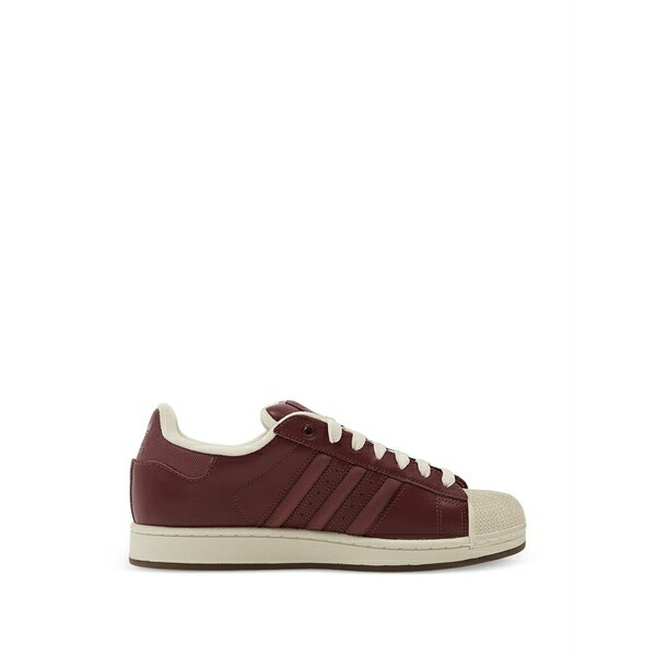 アディダス メンズ スニーカー シューズ Superstar ii stripes sneakers Red