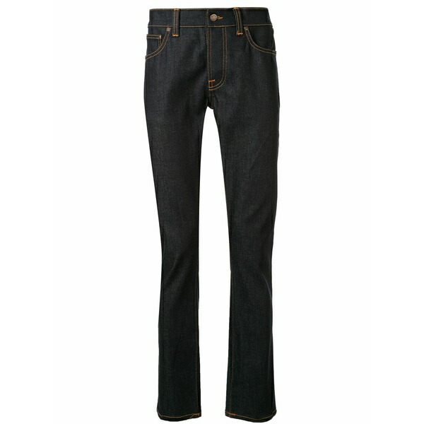 ヌーディージーンズ メンズ ジーンズズボン下 ボトムス Grim tim slim-fit jeans Blue