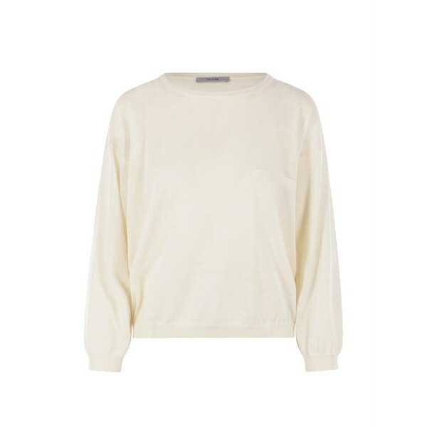 ドゥサン レディース 編み物\u0026スウェーター アウター Pocket sweater Neutrals