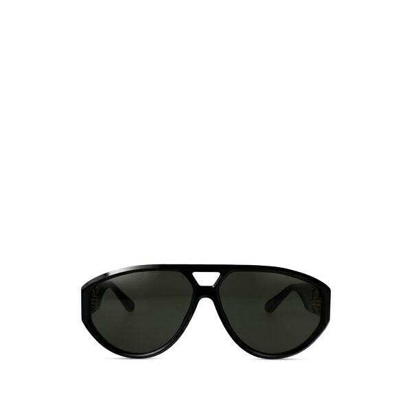 リンダ ファロー メンズ サングラス・アイウェア 佩び物 Portia geometric sunglasses Black