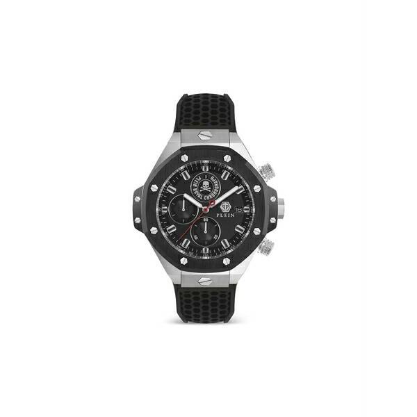 フィリップ飾り気の無い メンズ ウオッチ 添え物 Chrono royal 46粍 Black
