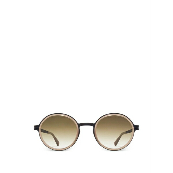 マイキータ メンズ サングラス・アイウェア 添え物 Raw round sunglasses Black