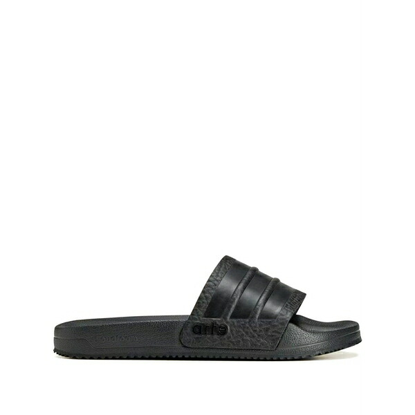 アディダス メンズ サンダル シューズ X arte striped slides Black