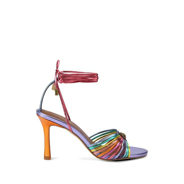 カートジェイガーロンドン レディース サンダル シューズ Multi-strap tie-fastening heeled sandals Purple