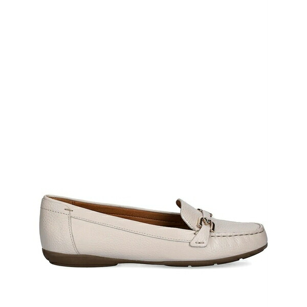 ジェオックス レディース スリッポン・ローファー シューズ Buckle-detail loafers Neutrals