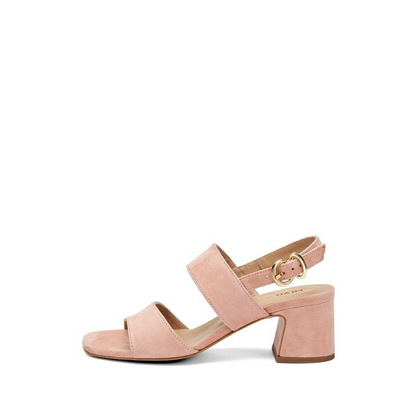 御上さん レディース サンダル シューズ Block-heel suede sandals Pink