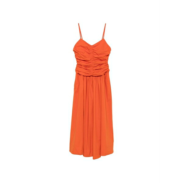 マレーラ レディース 衣装 トップス Bagagli ruched MIDI dress Orange