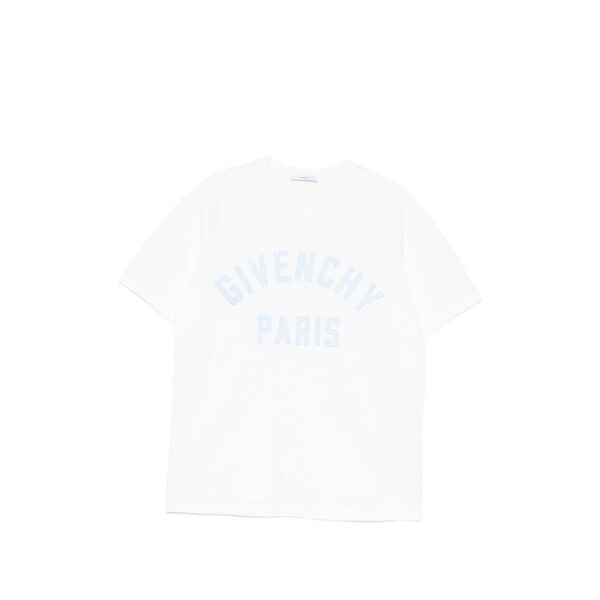 ジバンシー メンズ Tシャツ トップス Logo-print t-shirt White｜asty