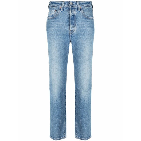 リーヴァイズジーンズ レディース ジーンズズボン下 ボトムス 501￠ original straight-leg jeans Blue