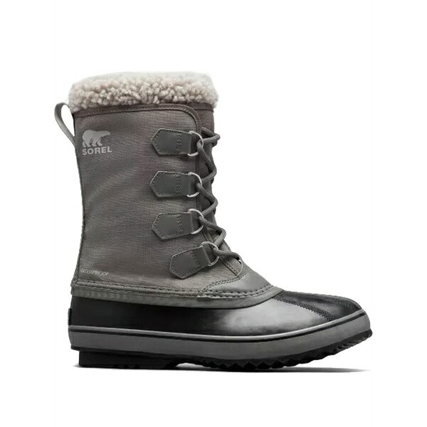 ソレル メンズ ブーツ シューズ 1964 pac lace-up shearling boots Grey