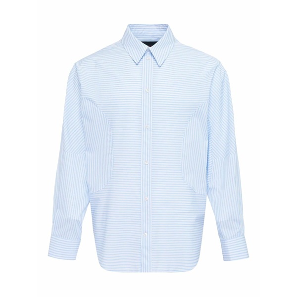 シモーネ・ロシャ メンズ プルオーバー トップス Patterned shirt White
