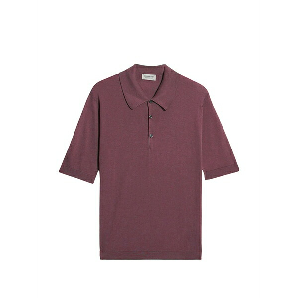 フォルテラ メンズ スポーツシャツ トップス Isis short-sleeve polo shirt Red