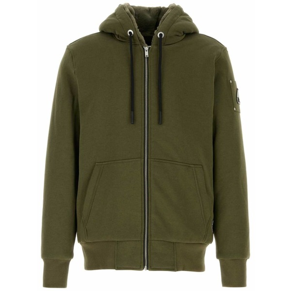 ムースナックルズ メンズ パーカー・スウェットシャツ アウター Classic bunny sweatshirt Green
