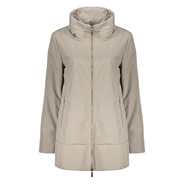 ムーレー レディース 厚地の外套 アウター Waterproof hooded coat Neutrals