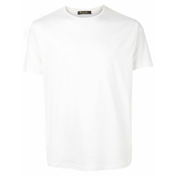 ロロピアーナ メンズ プルオーバー トップス Plain crew-neck t-shirt White