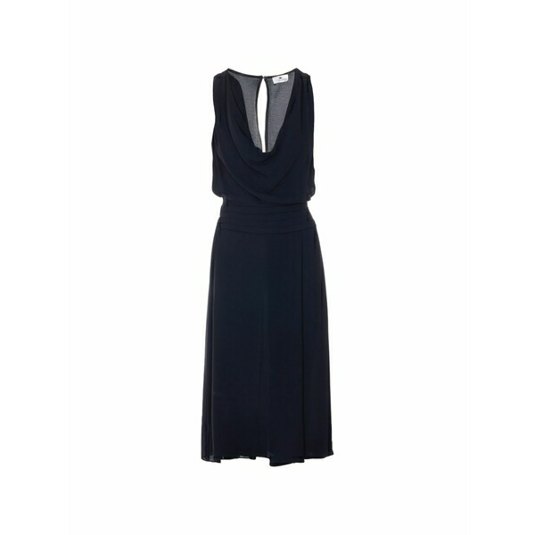 エリザベスフランキ レディース 衣裳 トップス Sleeveless MIDI dress Blue