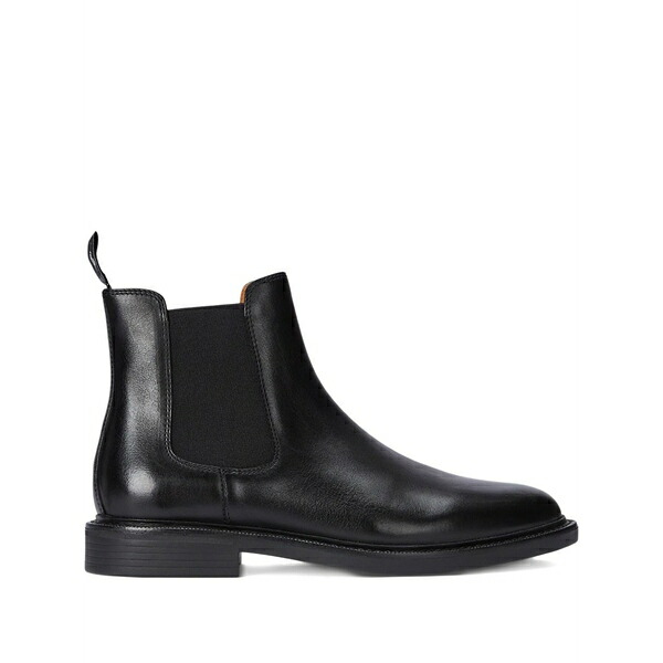 ラルフローレン メンズ ブーツ シューズ Leather chelsea boots Black|asty