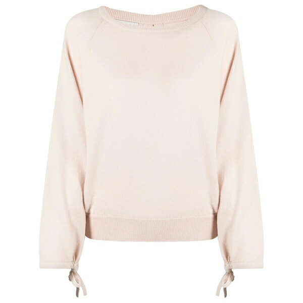 プリングル オブ スコットランド レディース 編み物\u0026スウェーター アウター Round neck cashmere jumper Neutrals
