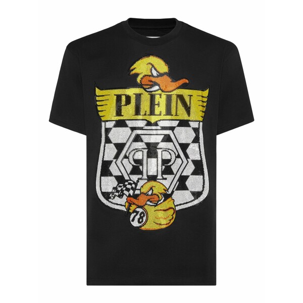 フィリップ飾り気のない メンズ ティーシャツ トップス Duck 1978 t-shirt Black