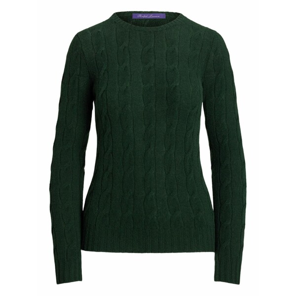 ラルフローレン レディース 編み物\u0026スウェーター アウター Cable-knit sweater Green