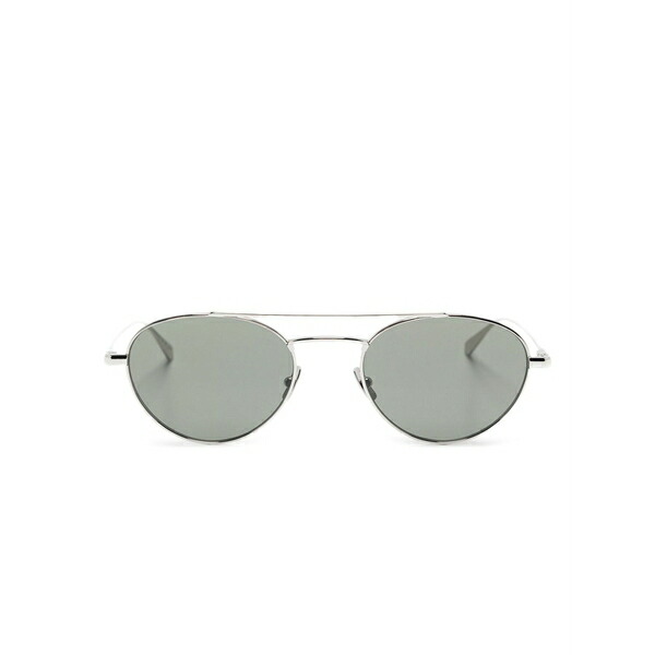 サンローラン アイウェア レディース 黒眼鏡＆アイウェア 佩び物 Round-frame sunglasses Silver