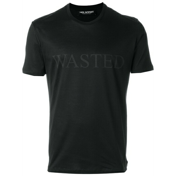 ニールバレット メンズ ティーシャツ トップス Wasted t-shirt Black