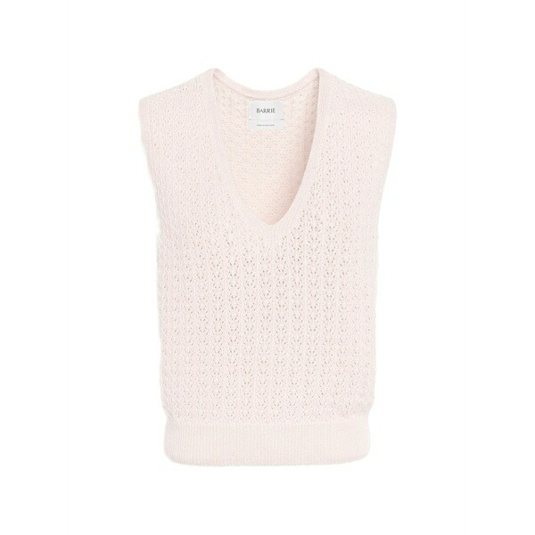 バリー レディース カットソー トップス Cashmere lace vest Pink