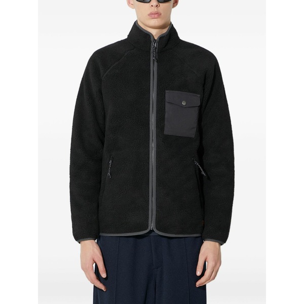 フェールラーベン メンズ 編み物\u0026ティーシャツ アウター Zip-fastening sweatshirt Black