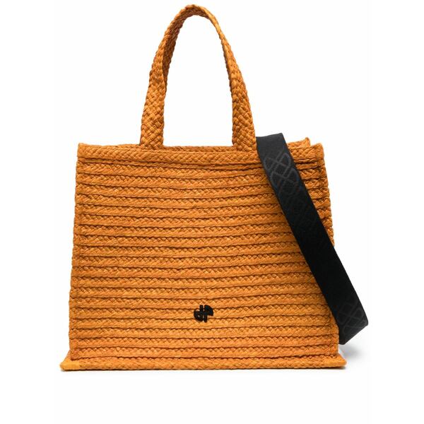 ジャンパトゥ レディース トートバッグ 御徒面子 Jp raffia tote bag Orange