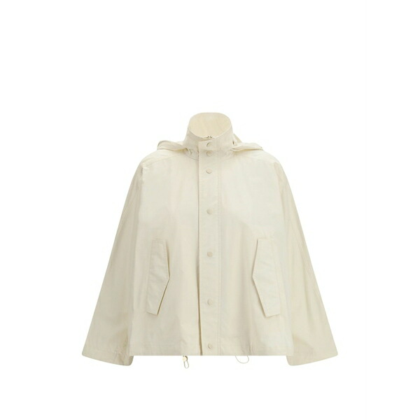 ファビアナ フィリッピ レディース 厚地の外套 アウター Hooded button-up parka coat Neutrals