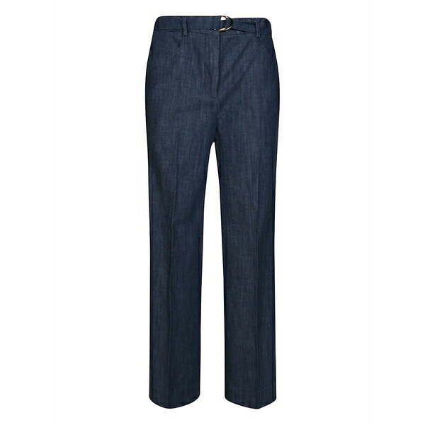 インコテックス レディース 心地好いズボン下 ボトムス Belted trousers Blue