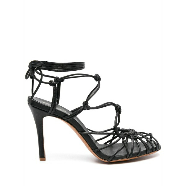 フォルテ フォルテ レディース サンダル シューズ 95粍 lace-up sandals Black
