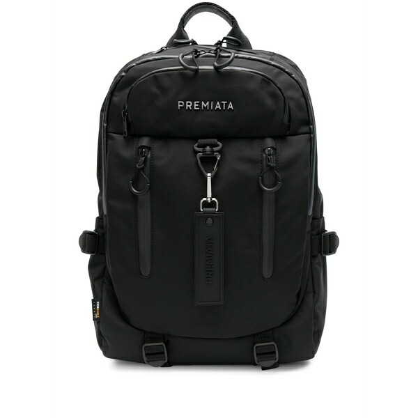 プレミアータ メンズ うしろ側容器に並べる・背嚢 御徒面子 Ventura backpack Black