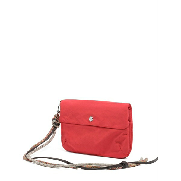 ビンバ イ ローラ レディース 紙入れ 付属品 Large braided-strap wallet Red