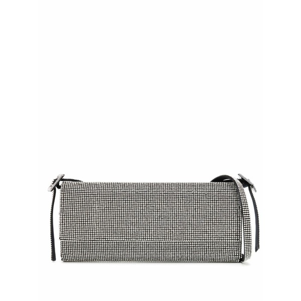 ベネデッタベルジッチーズ レディース ショルダーバッグ 御徒面子 Vittissima la grande crystal-embellished crossbody bag Silver