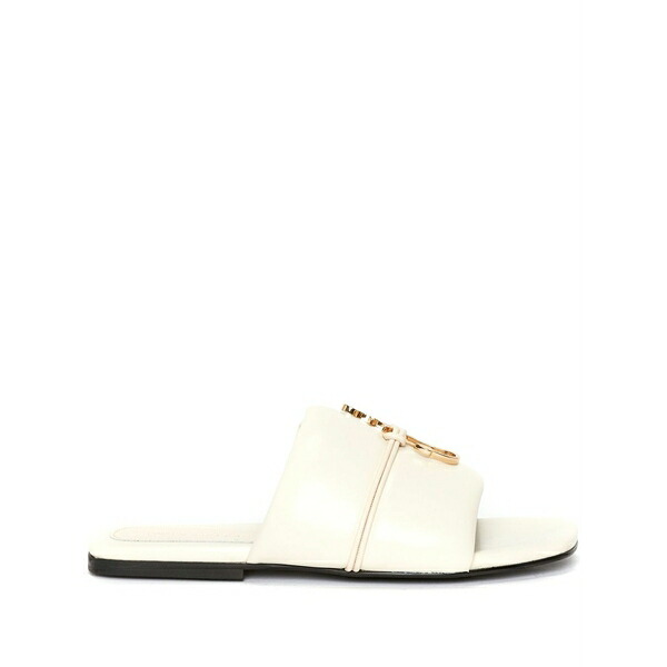 J.W.アンダーソン レディース サンダル シューズ Anchor-logo leather slides Neutrals