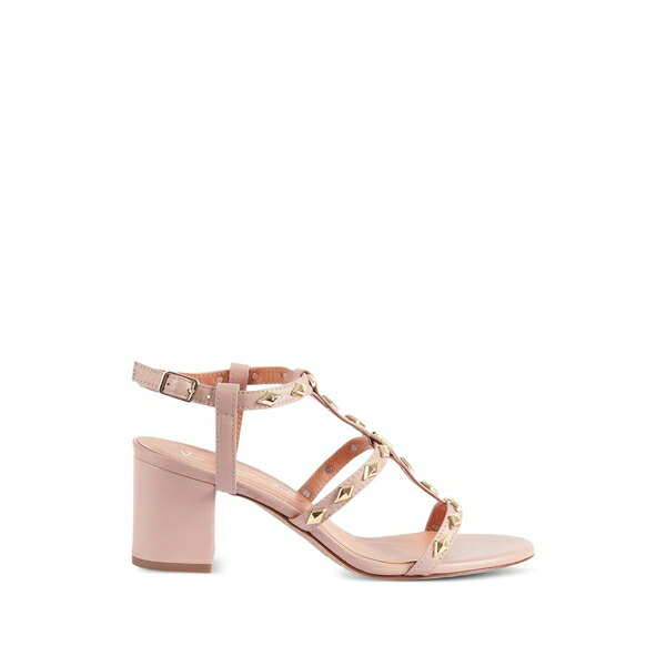 ヴィアローマ15 レディース サンダル シューズ Stud-embellished sandals Pink