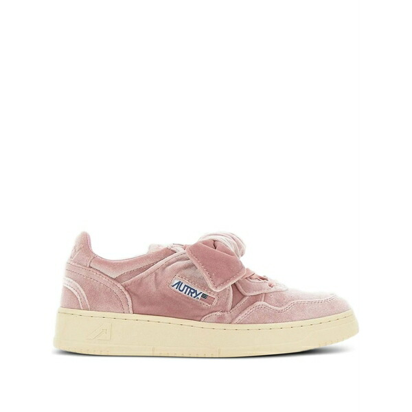 オートリー レディース スニーカー シューズ Medalist bow-detail sneakers Pink