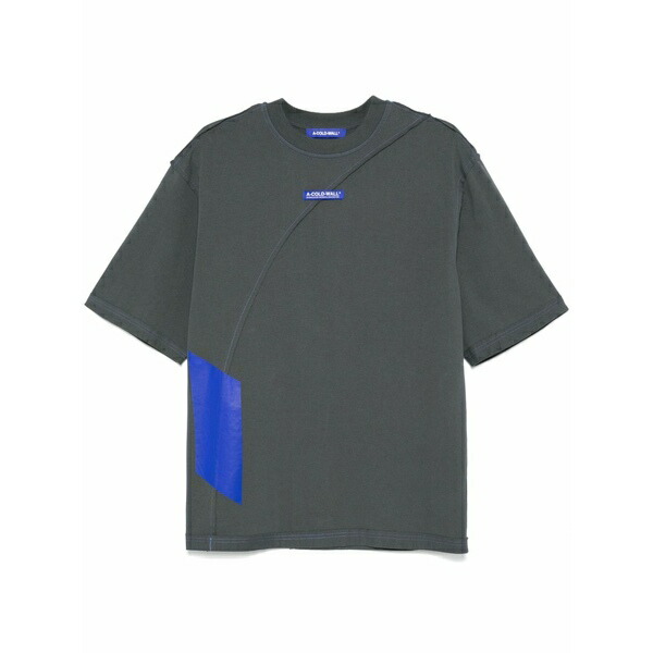 アコールドウォール メンズ プルオーバー トップス Aspect t-shirt Grey