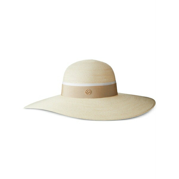 メゾンミッシェル  レディース かぶり笠 添え物 Blanche hat Neutrals