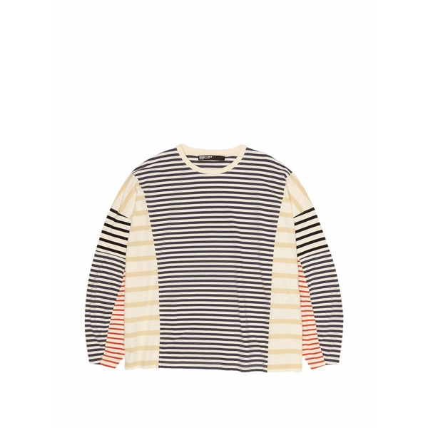 ビンバ イ ローラ レディース プルオーバー トップス Striped t-shirt Blue