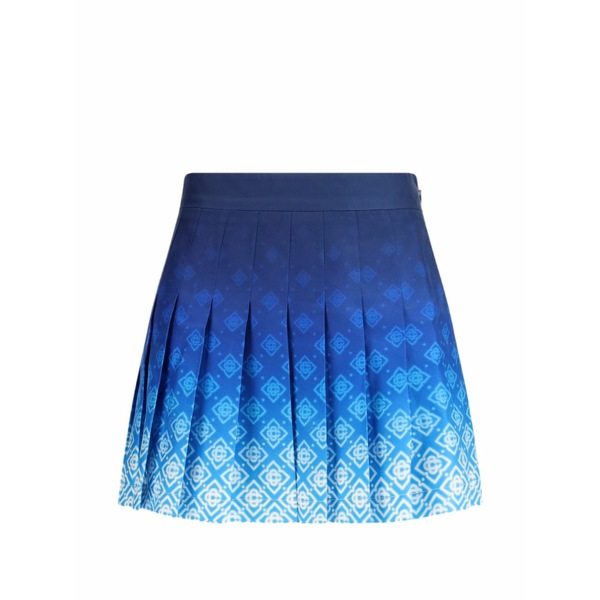 カサブランカ レディース スコート ボトムス Pleated mini skirt Blue